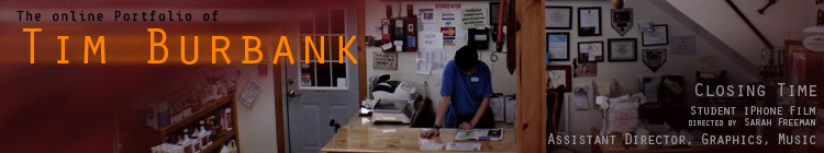 The Online Portfolio of Tim Burbank